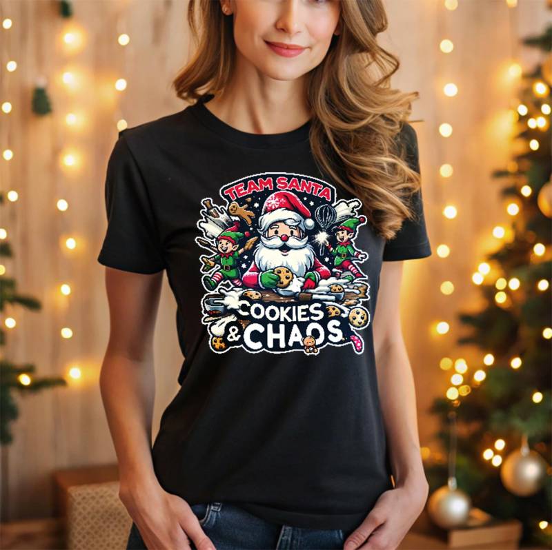 Team Santa - Cookies & Chaos Premium Shirt von FaunaFeels