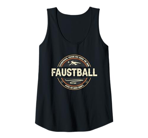 Damen Faustballerin Outfit Faustballspielerin Zubehör Faustball Tank Top Damen Faustballerin Outfit Faustballspielerin Zubehör Faustball Tank Top von Faustball Zubehör und Geschenk für Frauen