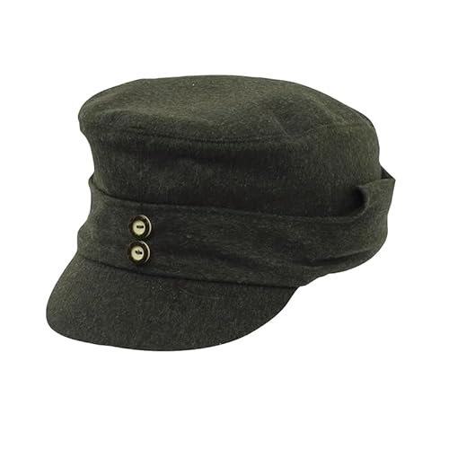 Faustmann Baschlik Mütze Oliv Größe 57 Förster Mütze Jäger von Faustmann