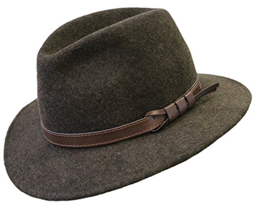 Faustmann Outdoor Filzhut Rubio braun meliert 54 von Faustmann