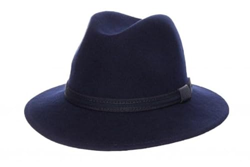 Faustmann Woll Traveller dunkelblau Größe 59 von Faustmann