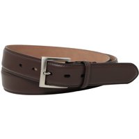 Fausto Colato Handgefertigter Gürtel aus CITES-zertifiziertem Glattleder in 105 von Fausto Colato