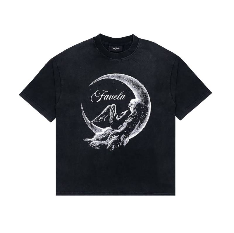 Favela T-Shirt Moon Girl von Favela