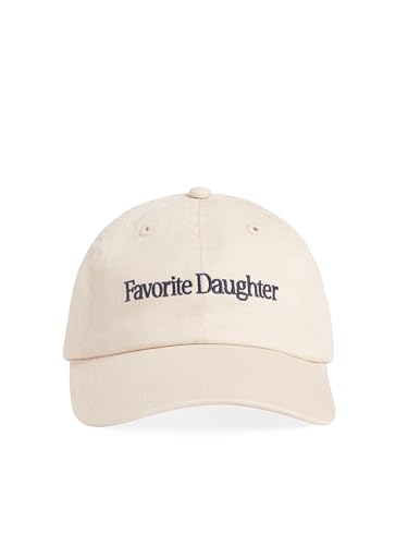 Favorite Daughter Damen Classic Logo Baseball Hat Baseballkappe, Khaki, Einheitsgröße von Favorite Daughter