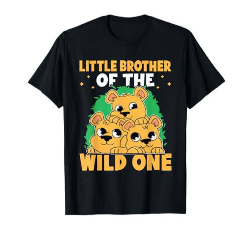 Little Brother Of The Wild One für Mädchen und Jungen T-Shirt Little Brother Of The Wild One für Mädchen und Jungen T-Shirt von Favorite Little Brother Designs For Boys