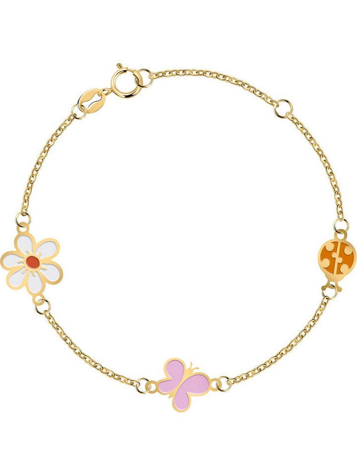 FAVS Armband FAVS Little Friends Mädchen-Armband 375er Gelbgold von Favs