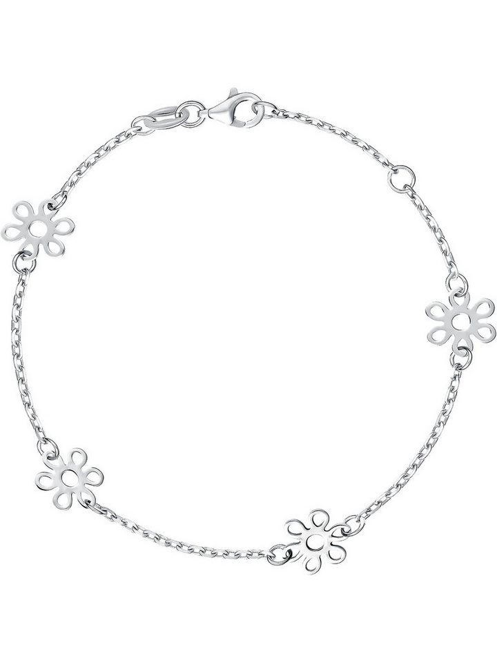FAVS Silberarmband FAVS Mädchen-Armband 925er Silber Blume von Favs