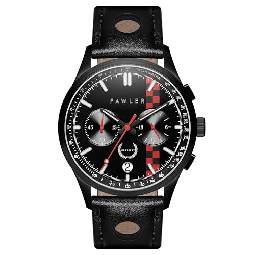 Fawler by Trendhim | Limitierte Auflage Rennuhr | Für Männer | Chronograph und Datum | Wasserdicht bis 100 Meter | Dänisches Design Fawler by Trendhim | Limitierte Auflage Rennuhr | Für Männer | Chronograph und Datum | Wasserdicht bis 100 Meter | Dänisches Design von Fawler