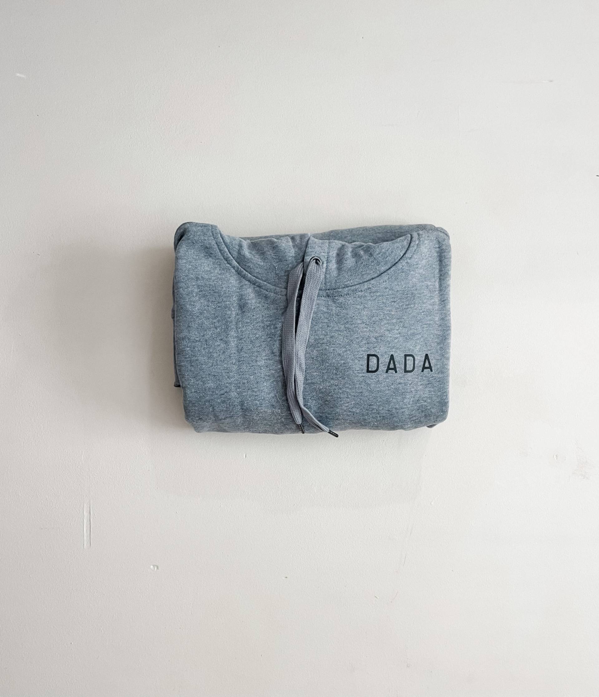 Dada Grauer Kapuzenpullover von Fawnclothingco