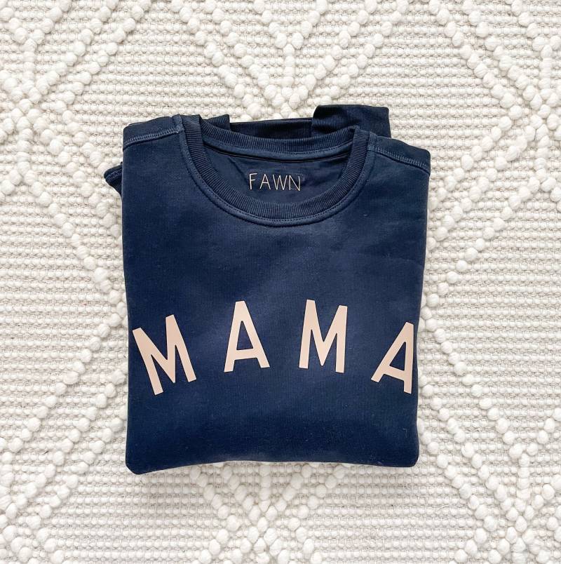 Mama Crew | Marine Mama Crew | Marine von Fawnclothingco