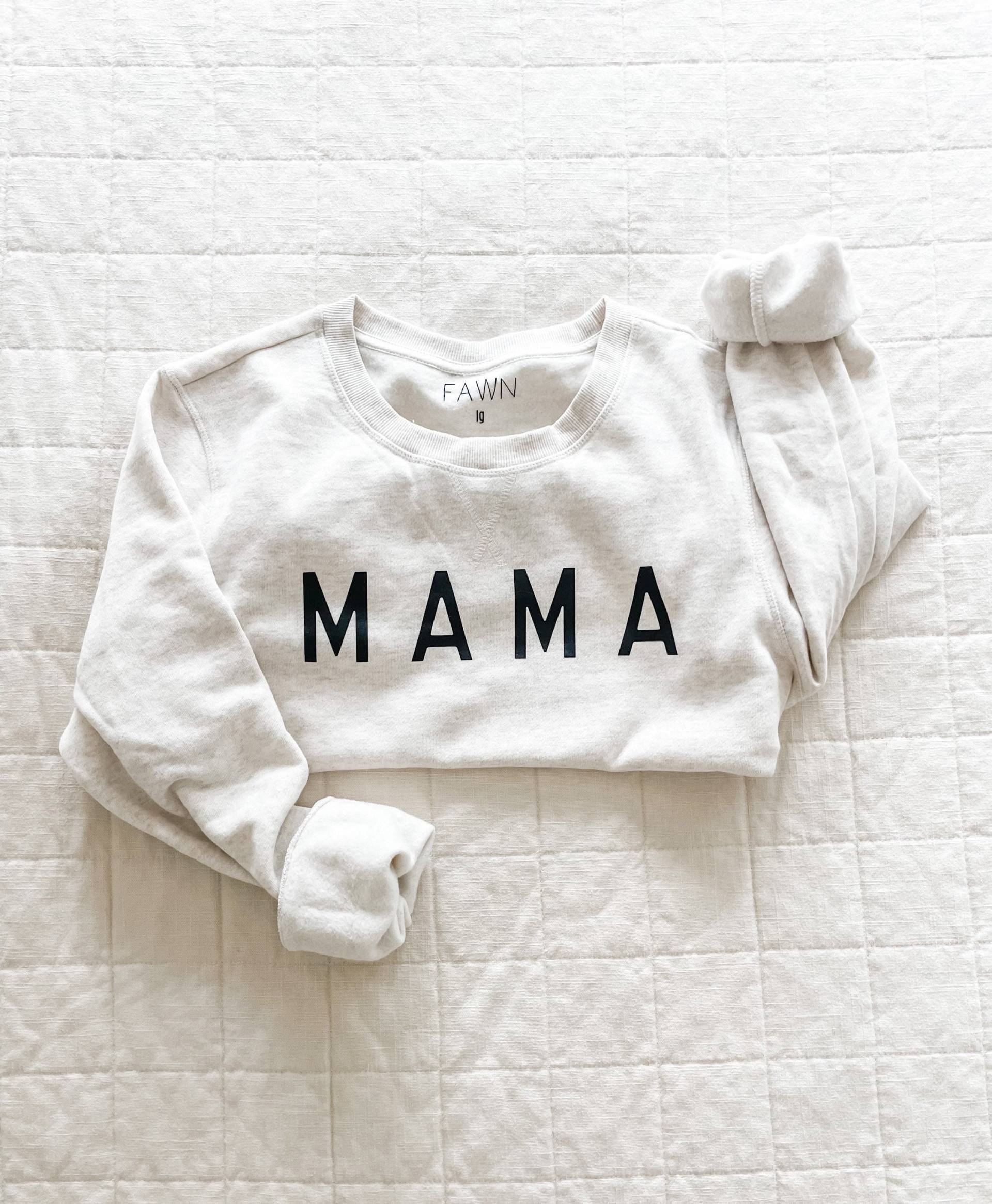 Mama Heide Hafer Crew von Fawnclothingco