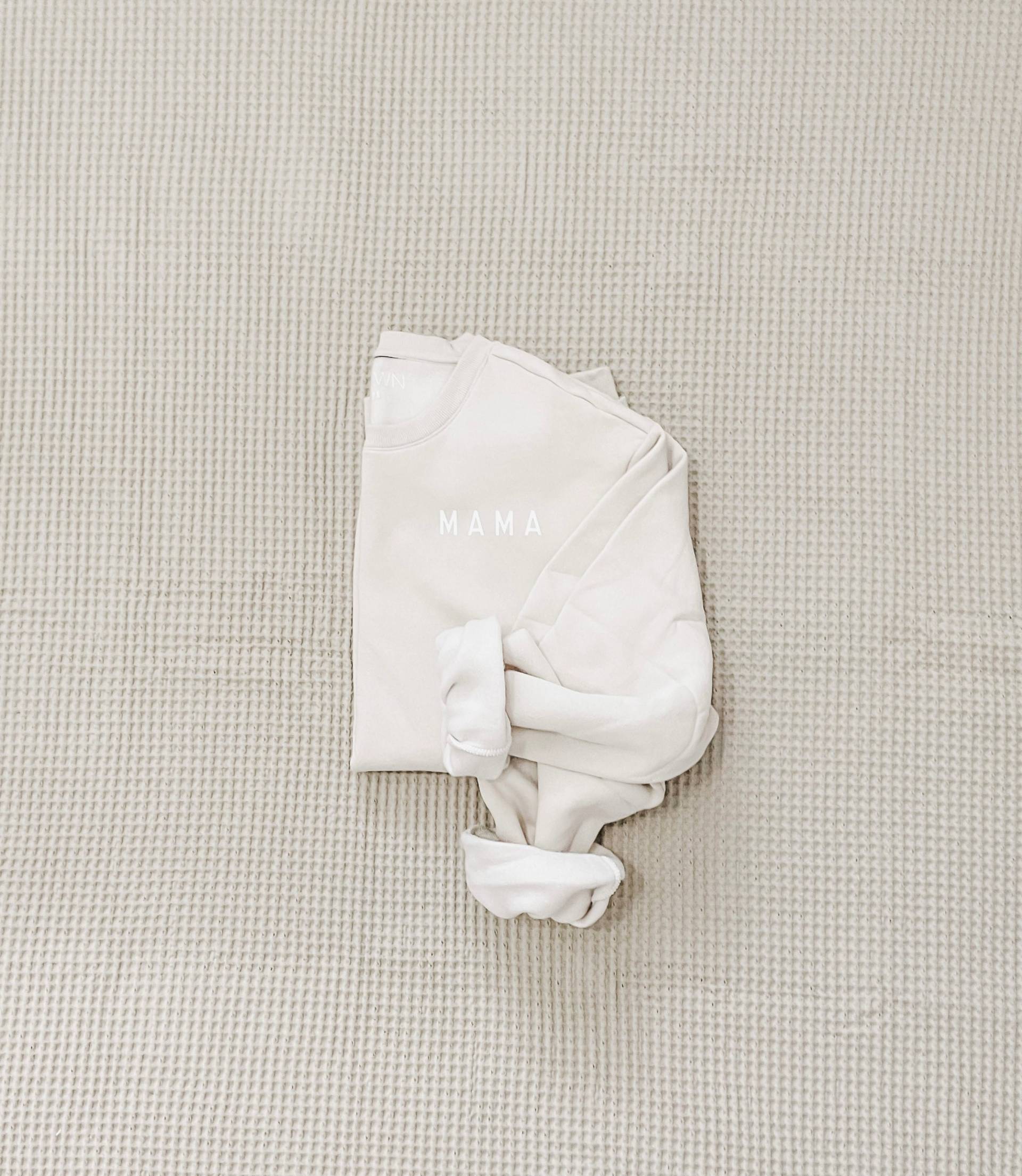 Mama Taupe Crew von Fawnclothingco