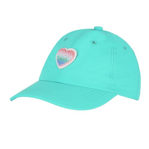 Baseball Kappe Mädchen Pferdeschwanz Hut Verstellbar Sonnenschutz Basecap Baseball Cap Schnelltrocknend Baseballmütze Sommer Snapback Cap Baby Kids Kappe UV-Schutz Schirmmütze Junior Sommerhut (Grün) von Faxianther
