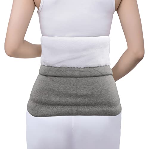 Faxianther Damen Herren Nierenwärmer Elastisch Winddicht Warm Weiche Baumwolle Bauchwärmer Rückenwärmer Wärmegürtel Winter Leibwärmer Taillen Unterstützung Hüftwärmer Nierenschutz Taillengürtel von Faxianther