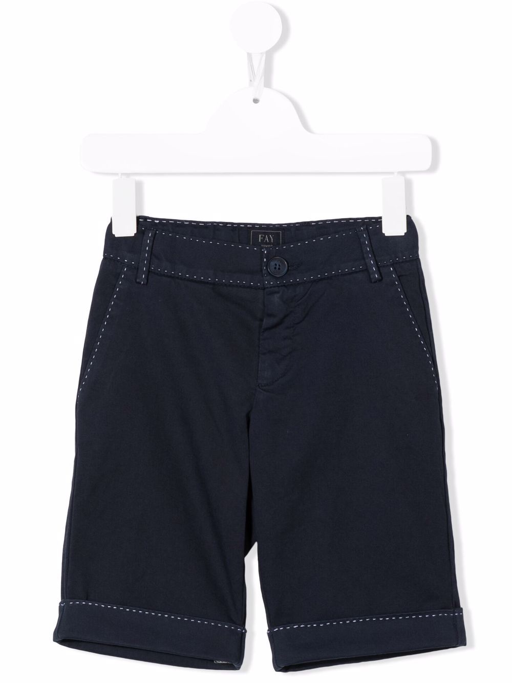 Fay Kids Halbhohe Bermudas - Blau von Fay Kids