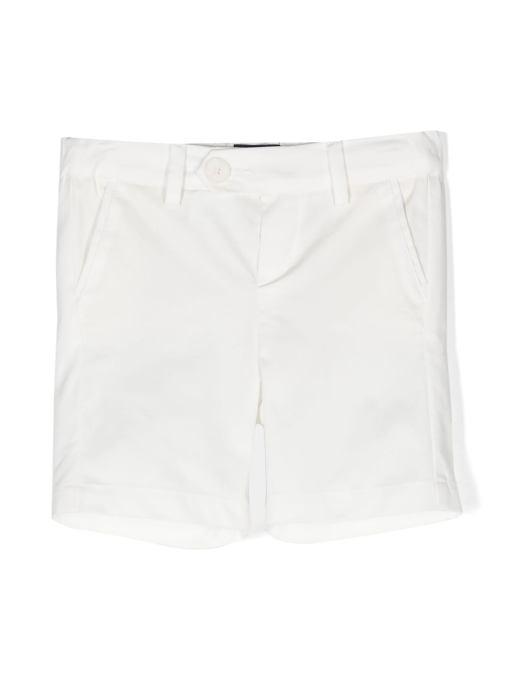 Fay Kids Halbhohe Straight-Leg-Shorts - Weiß von Fay Kids