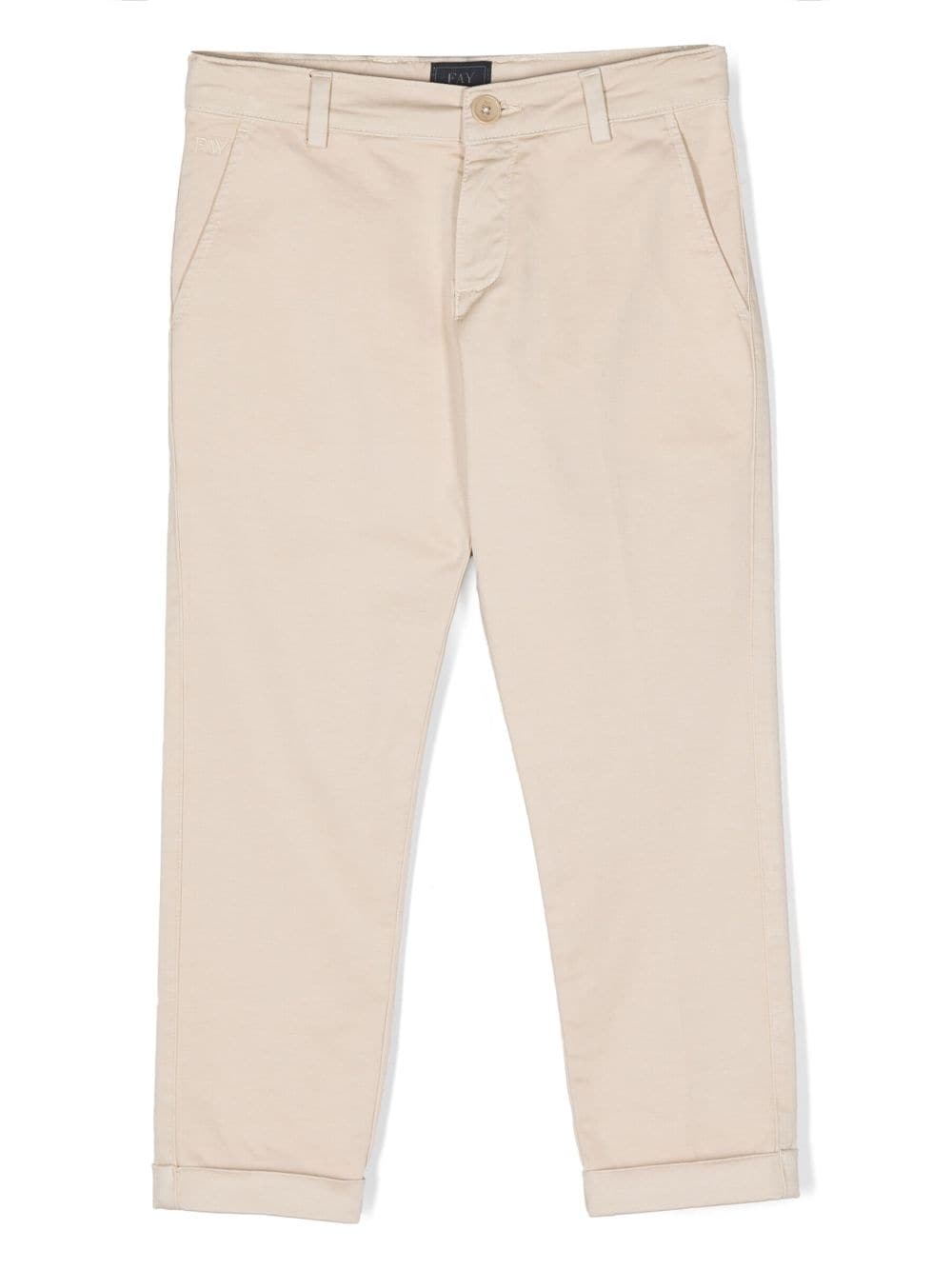 Fay Kids Schmale Hose - Nude von Fay Kids