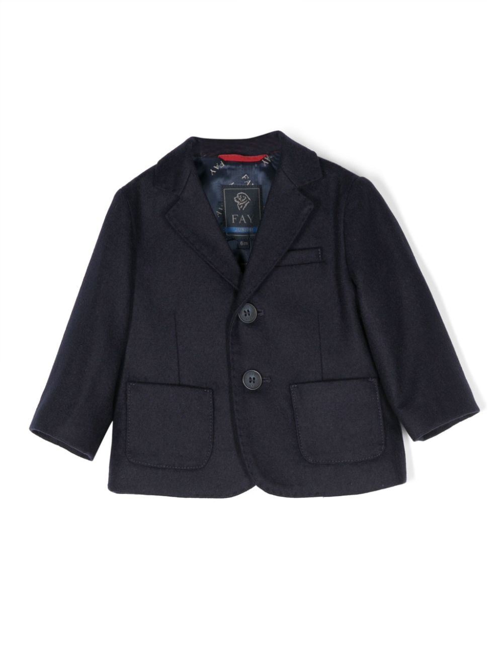 Fay Kids Meliertes Sakko - Blau von Fay Kids