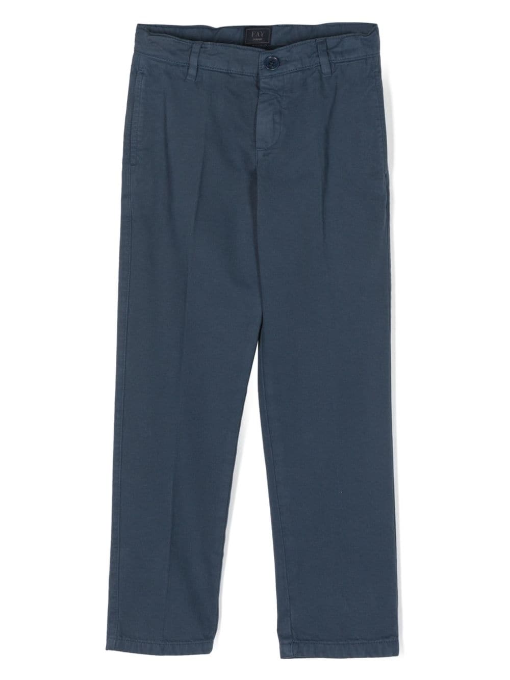 Fay Kids Chino mit schmalem Schnitt - Blau von Fay Kids