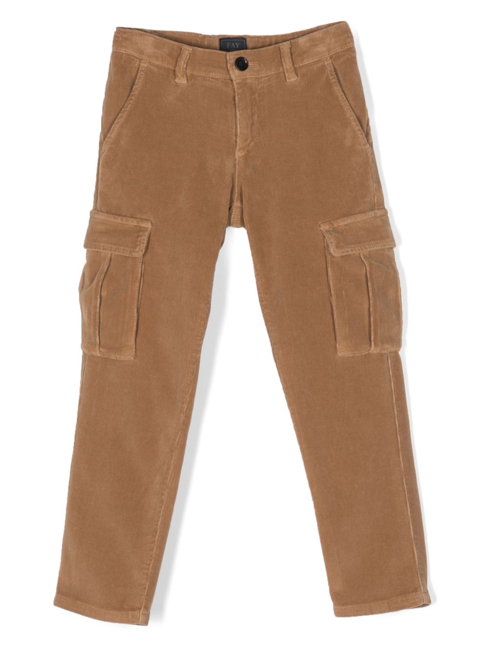 Fay Kids Cargohose mit geradem Bein - Braun von Fay Kids