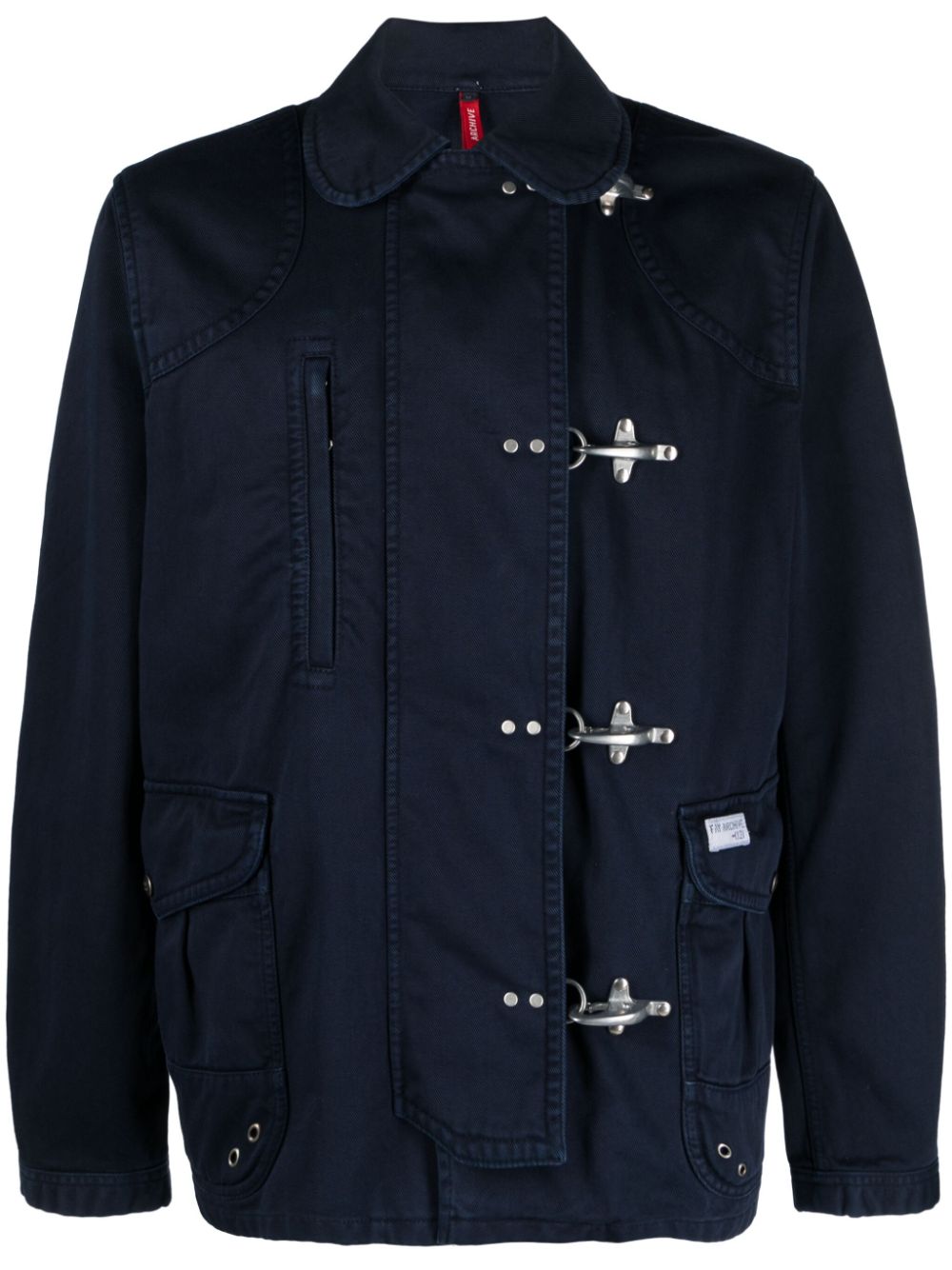 Fay 4 Gancini Archive Jacke - Blau von Fay