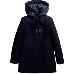 Fay Damenjacke In Blau Aus Wollmischung von Fay