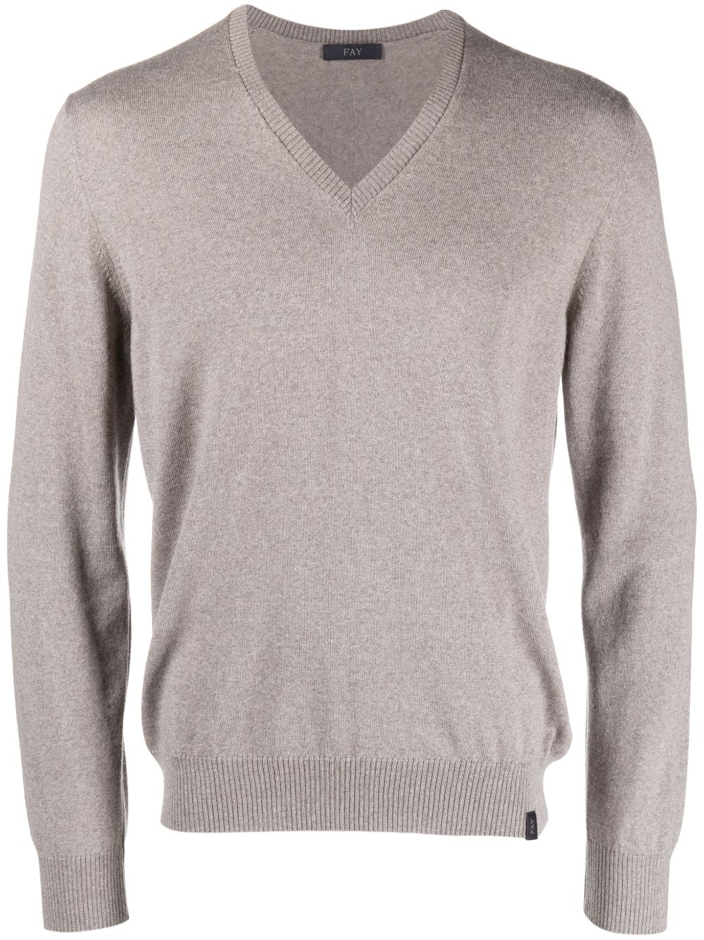 Fay Fein gestricktes Sweatshirt - Nude von Fay