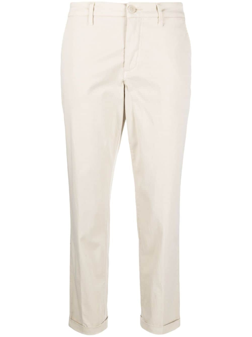 Fay Tief sitzende Straight-Leg-Chino - Nude von Fay