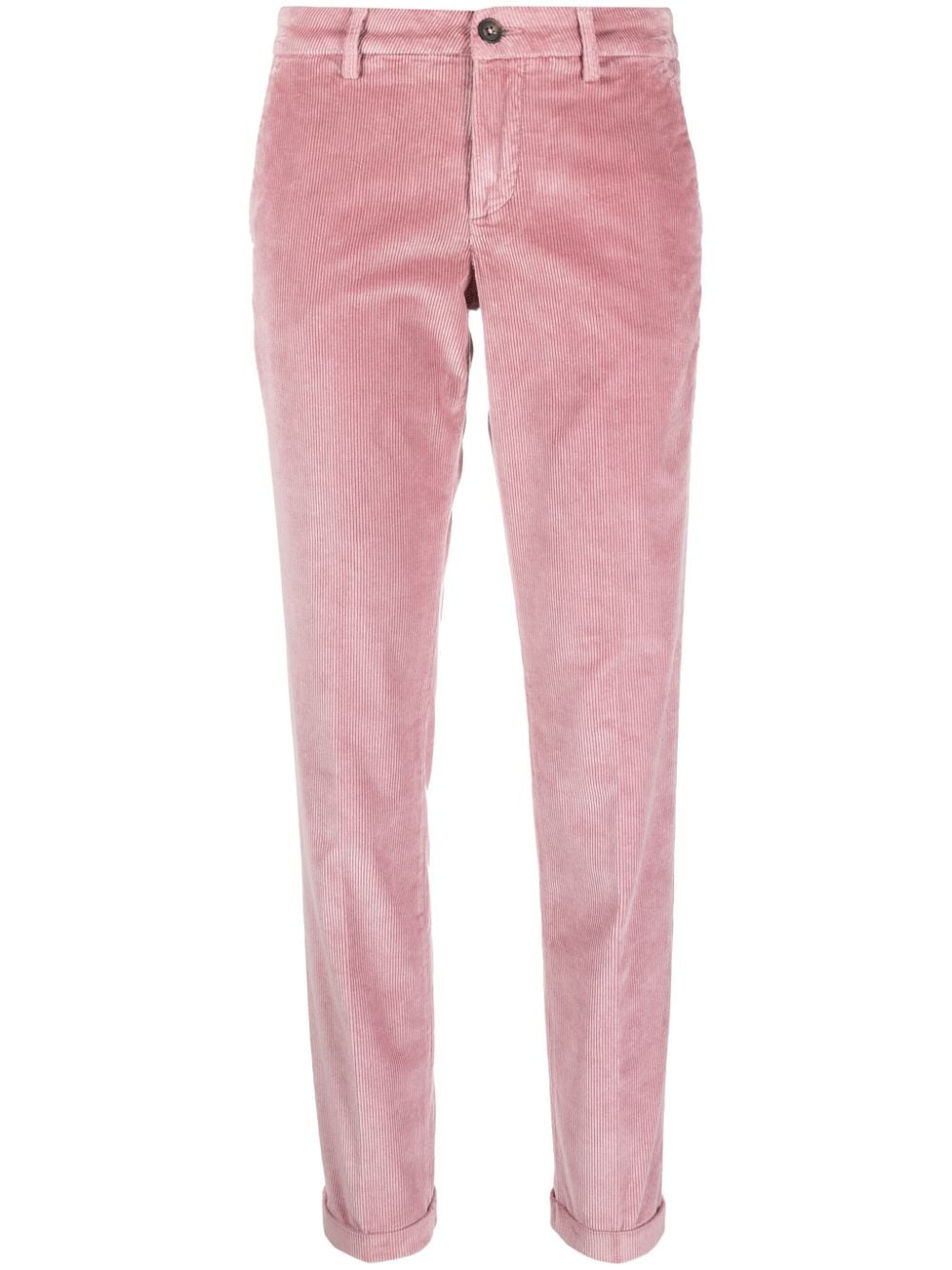 Fay Schmale Cordhose - Rosa von Fay