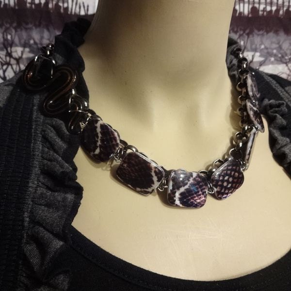 Serpentin Charmer Kette - Ooak Serpentin Charmer Kette - Ooak von FayelonHandmade