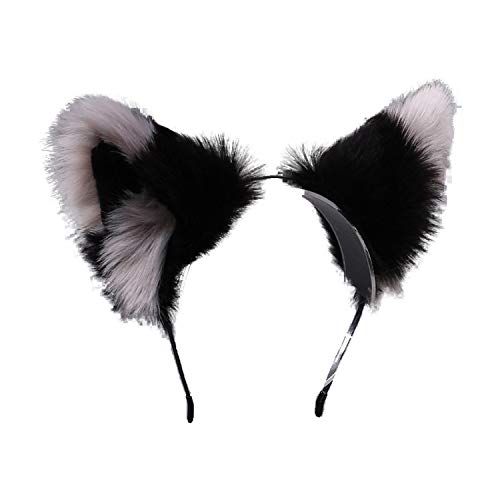 Faylay mädchen frauen katze ohren stirnband cosplay haarband flaumige nette party headwear (18-HHHLHEW) von Faylay