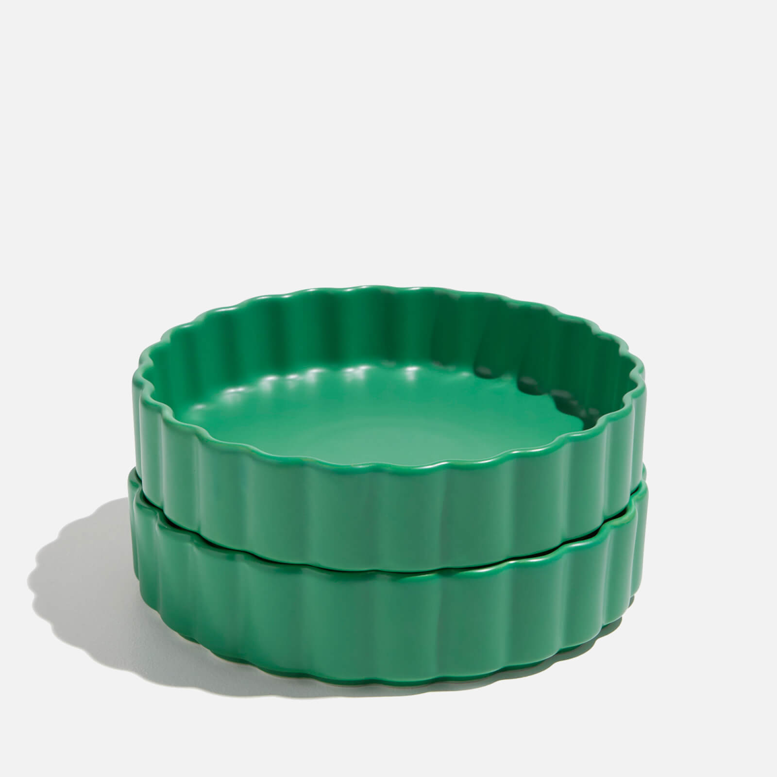 Fazeek Ceramic Bowl - Set of 2 Forest Green von Fazeek