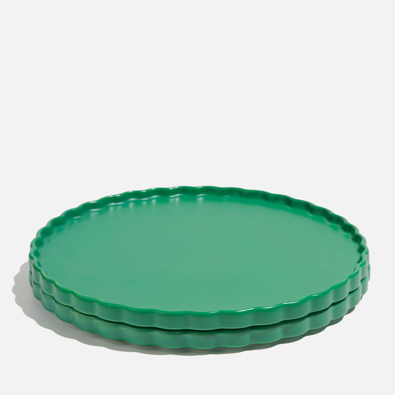 Fazeek Ceramic Dinner Plate - Set of 2 Forest Green von Fazeek