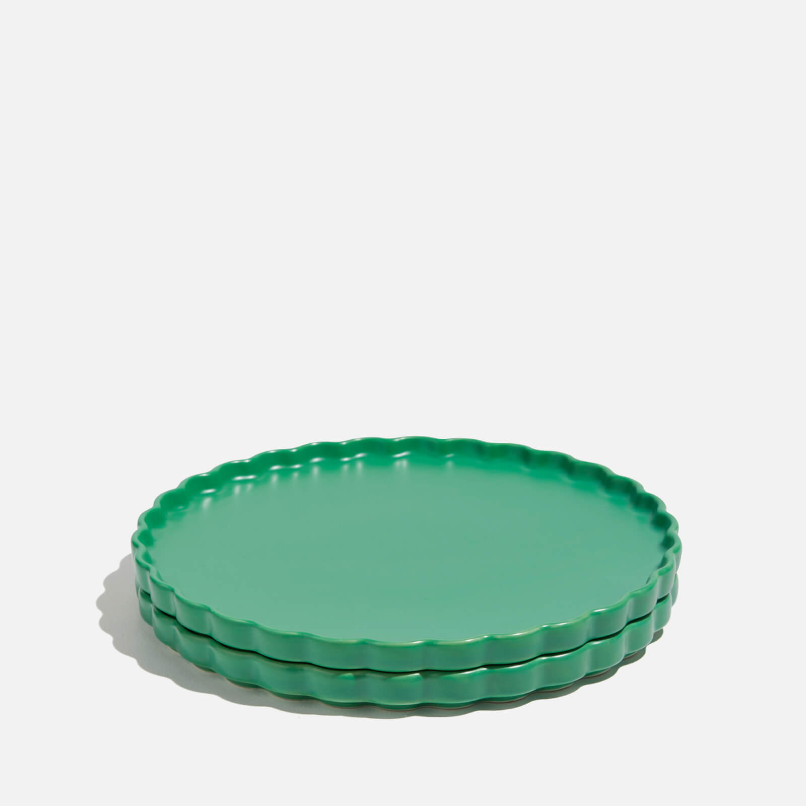 Fazeek Ceramic Side Plate - Set of 2 Forest Green von Fazeek