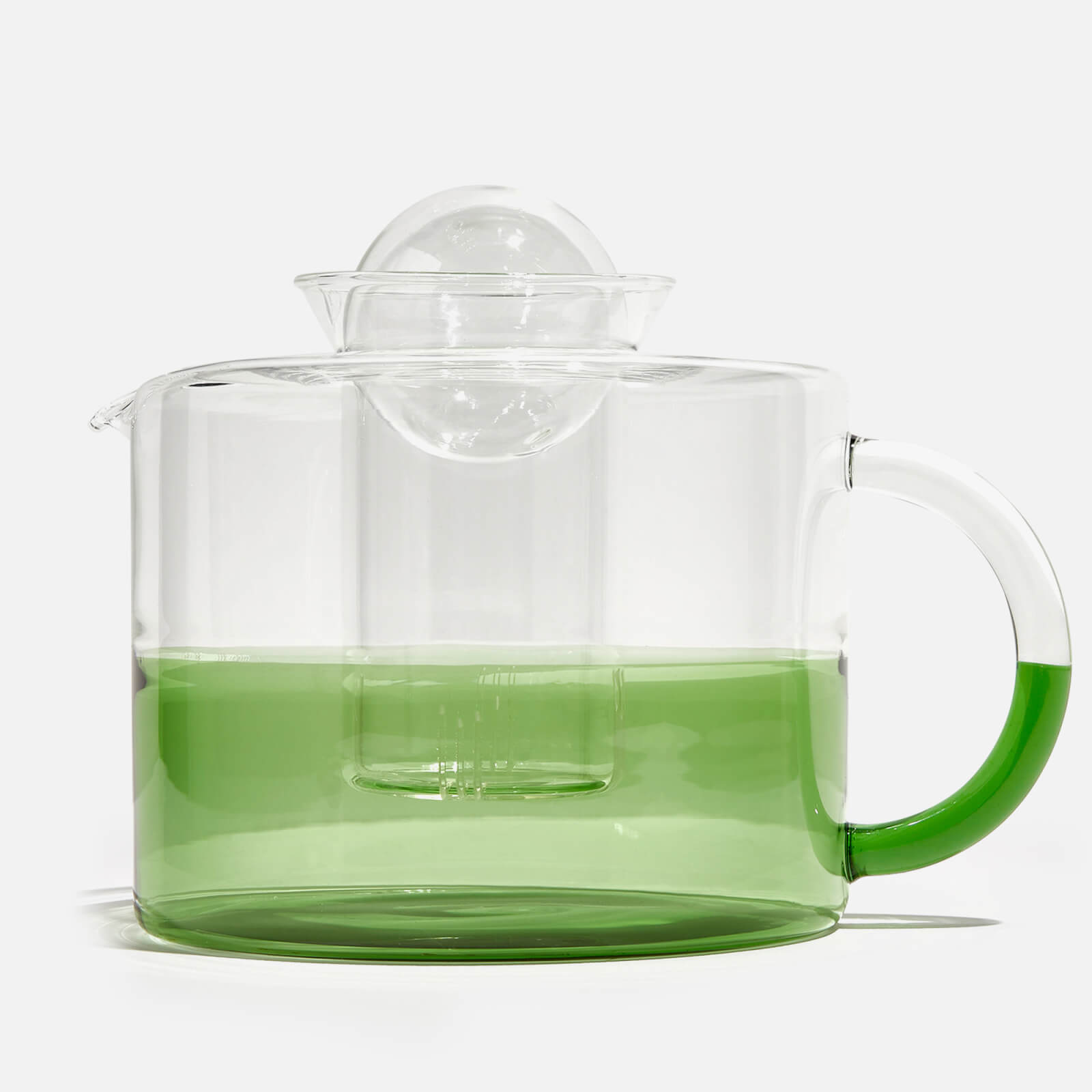 Fazeek Two Tone Teapot Clear + Green von Fazeek