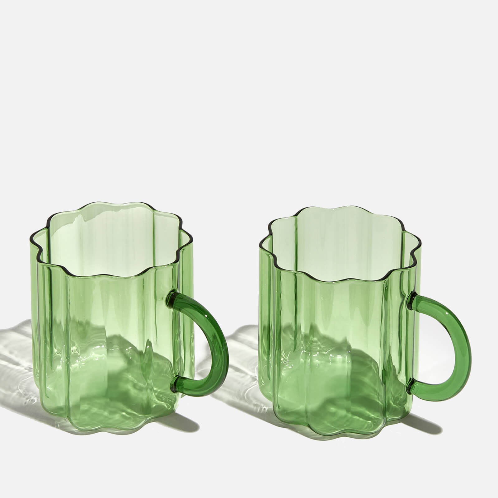 Fazeek Wave Mug - Set of 2 Green von Fazeek