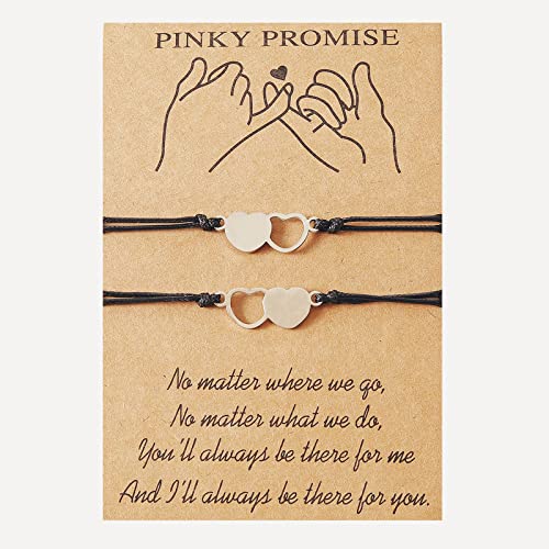 2/3/4 Stück Best Friend Wachsarmbänder Freundschaft Schwester hohl passende Distanz Herz für Frauen Mädchen Teenager Paar Versprechen Armbänder für Paare Freundschaft Paar Distanz Matching 2/3/4 Stück Best Friend Wachsarmbänder Freundschaft Schwester hohl passende Distanz Herz für Frauen Mädchen Teenager Paar Versprechen Armbänder für Paare Freundschaft Paar Distanz Matching von Fazvncv