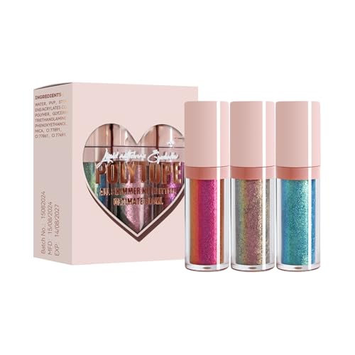 Eyeshadow, Multichrome Eyeshadow, Glitter Eyeshadow Makeup, Halloween Party Eyeshadow, 3X Multichrome Eyeshadow, Long Lasting Eyeshadow, Highly Pigmented Eyeshadow, Glitter Eye Makeup von Fbinys