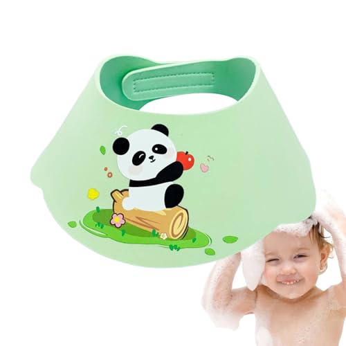 Fbinys Shower Cap for Kids, Waterproof Toddler Hair Washing Visor, Adjustable Shampoo Bath Shield for Children, Keeps Ears Dry and Eyes Covered, Comfortable Bath Time Accessory von Fbinys