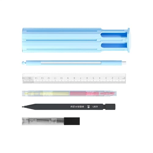 Fbinys Stationery Organiser, Pencil Cases, Portable Strong Compact Sturdy Convenient Lightweight, Pen Holder 19.7x6.7x4.5cm, to Keep Your Stationery Organized and Neatly Arranged von Fbinys