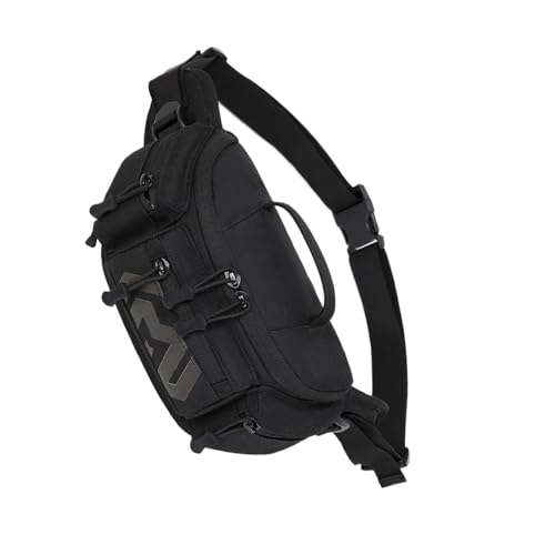 Lauf-Hüfttasche, leichte Hüfttasche, tragbare Bauchtasche, Wandergürteltasche, Reise-Hüfttasche, modische Hüfttasche, Hüfttasche für Damen, Hüfttasche für Herren, verstellbare Bauchtasche, Schwarz , von Fbinys
