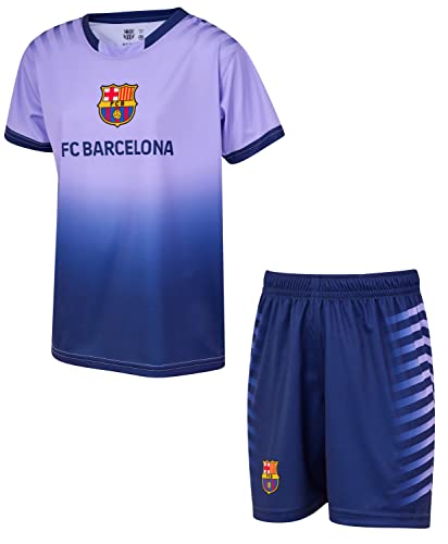 FC Barcelona Trikot + Shorts Barca – Offizielle Kollektion Kindergröße Jungen 14 Jahre blau von Fc Barcelone