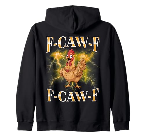 F-caw-f Black Chicken Lustige Cartoon Bootleg Erwachsene Kapuzenjacke F-caw-f Black Chicken Lustige Cartoon Bootleg Erwachsene Kapuzenjacke von Fcawf Lustiger Sarkastischer Humor Für Erwachsene