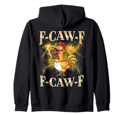 F-caw-f Black Chicken Lustige Cartoon Bootleg Erwachsene Kapuzenjacke F-caw-f Black Chicken Lustige Cartoon Bootleg Erwachsene Kapuzenjacke von Fcawf Lustiger Sarkastischer Humor Für Erwachsene
