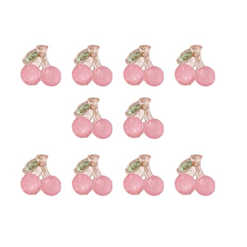 10pieces Cherries Haarklauenclip Korean Styles Haarnadel Für Stilvolle Mädchen Acryl Kopfbedecke Haarkiefer Clip Für Den Täglichen Gebrauch von Fcnjsao