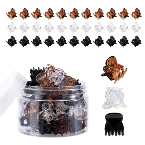 48 Stück Baby-Haarspange mit starkem Griff, modisches Haarstyling-Werkzeug, neutrale Farben, Haarschmuck von Fcnjsao