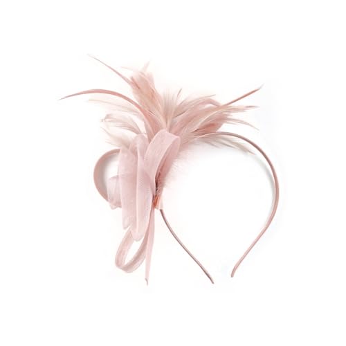 Ästhetisches Mesh Haarband Mit Federn Für Frauen Und Mädchen 1920er Jahre Haarband Abendparty Fascinator Haarreifen Für Haarstyling von Fcnjsao