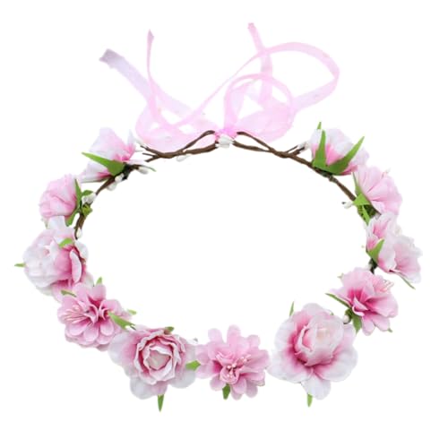 Brautblume für Hochzeit, Blumenstirnbänder, Braut-Stirnbänder, Blumengirlanden, Haarkranz, Blumenkranz von Fcnjsao