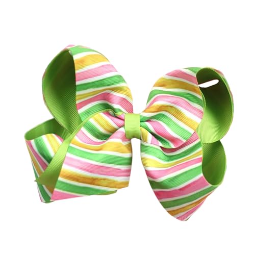 Bunte Oster-Haarspange mit Hasen-Motiv, bequemer Stoff, Haarspange für Festivals, Feiertage von Fcnjsao