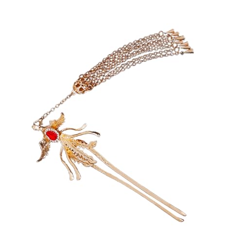 Chinesisch Traditionelle Haarstange Traditionelle Chinesische Phönixes Haarhackstäbchen Mädchen Cosplay Haarschmuck von Fcnjsao